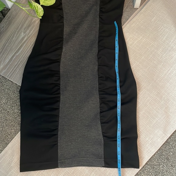 Dynamite fitted ruched dress, black, size S - Picture 5 of 5